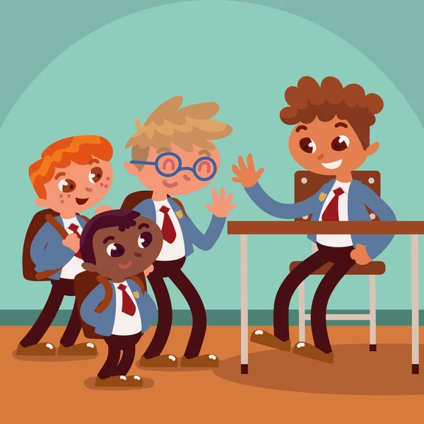 öğrenciler erkek karakterler