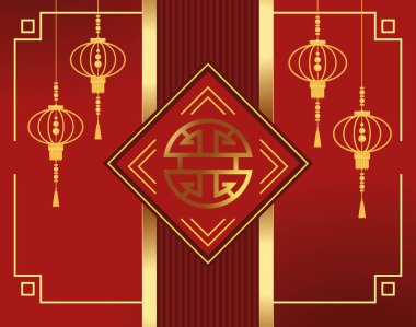 Çin altın süs feneri