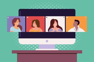 Video çağrısına bağlanan kişiler