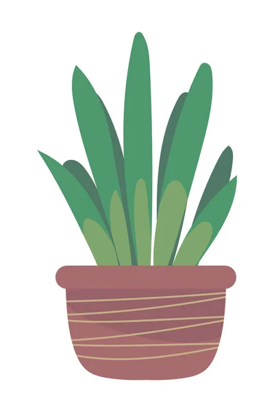 Plant in pot — Stock Vector