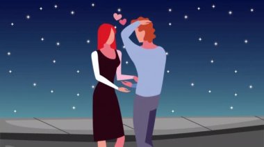 Aşıklar geceleri çift olurlar.