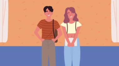 çift üniversite öğrencisi karakteri