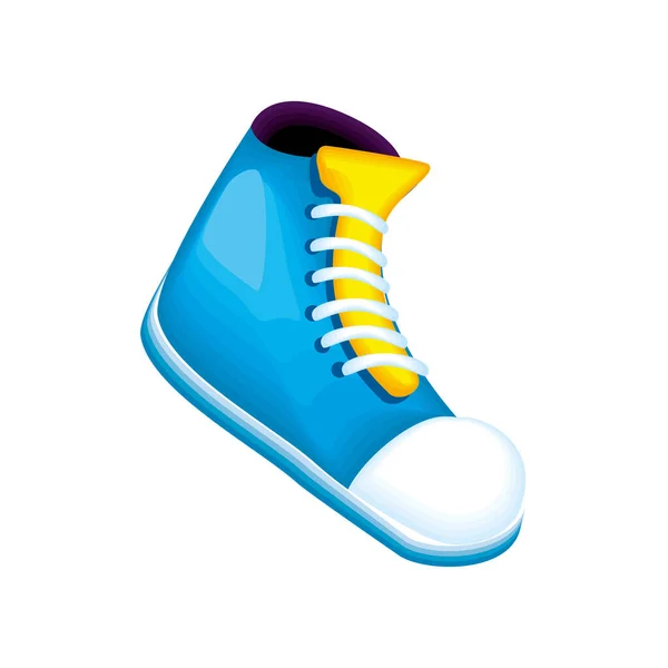 Zapato Moda Retro 90S Icono — Vector de stock