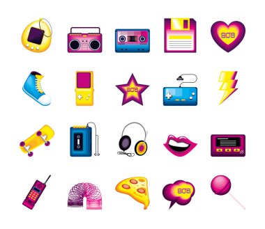 Antika gereç simgeleri ayarlandı