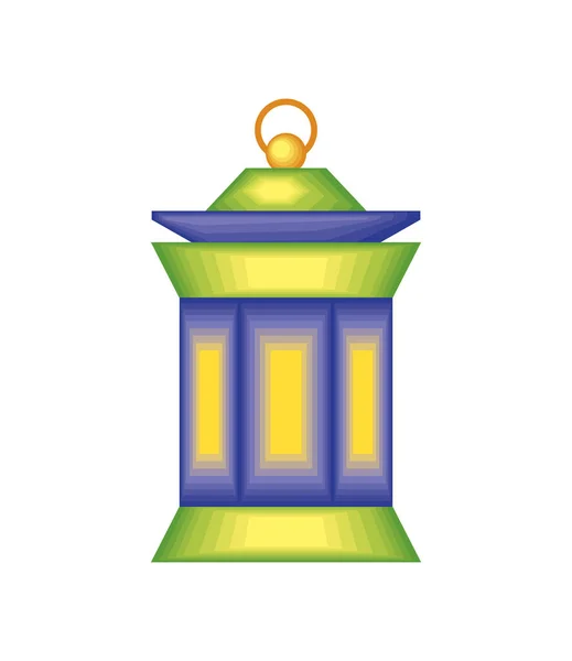 Ícone de lanterna árabe —  Vetores de Stock