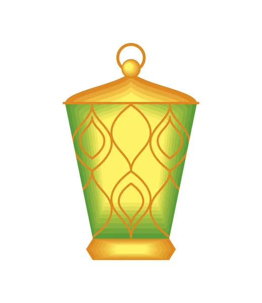 Icona decorazione lampada — Vettoriale Stock