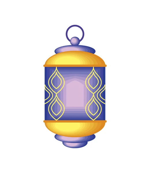 Icona decorativa della lanterna — Vettoriale Stock