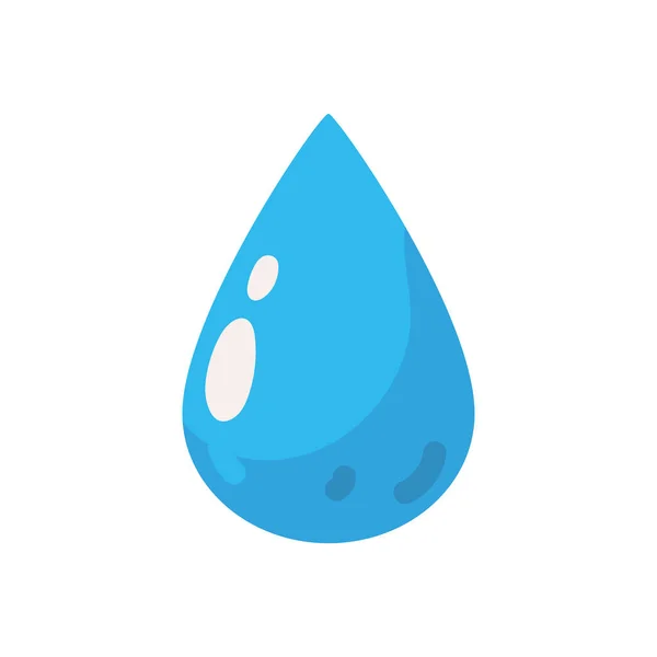 Water druppelvloeistof — Stockvector