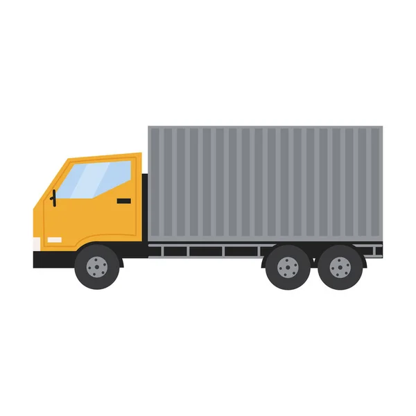 Транспорт вантажівки транспортного засобу — стоковий вектор