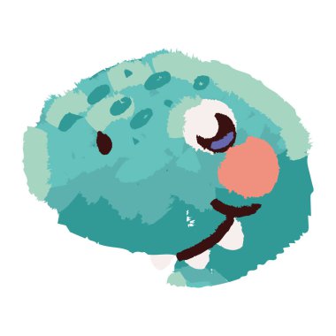 Şirin dinozor kafası