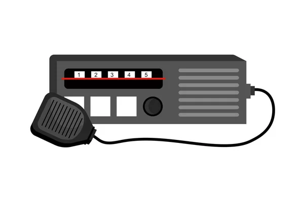 Radyo taksi simgesi — Stok Vektör