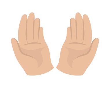 İnsan elleri açık