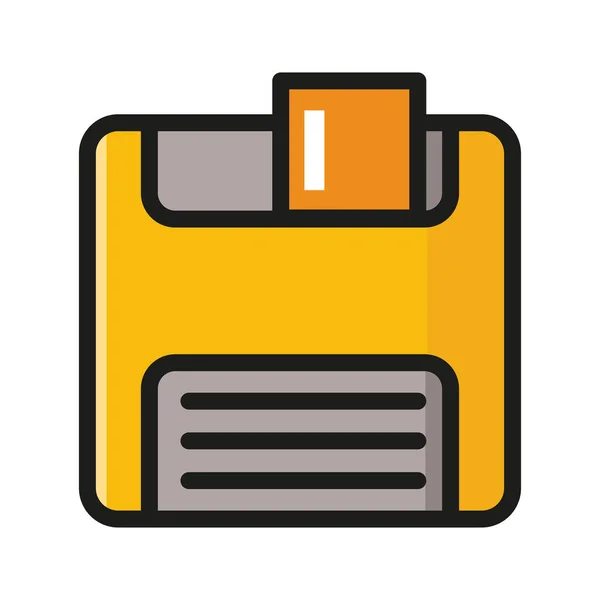 Floppy disk icon — Stock Vector