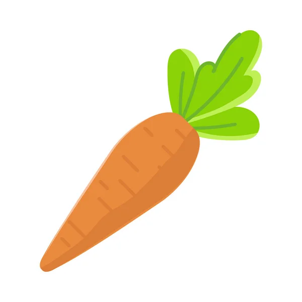 Ícone de cenoura vegetal —  Vetores de Stock