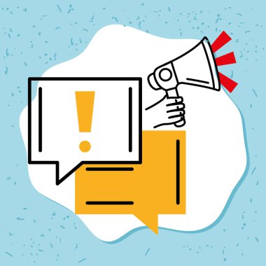 Gönüllüler servis megafonu