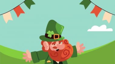 Aziz Patrick Günü Leprikon kampta.