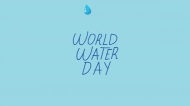 Dünya su günü damlalarla dolu.