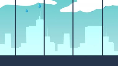 Dünya su günü ve yağmur sahnesi