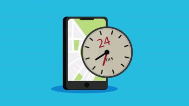 GPS uygulamalı akıllı telefon ve izle