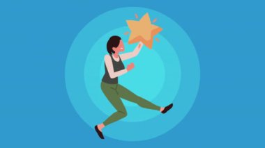 Yıldız karakterli başarılı kadın.