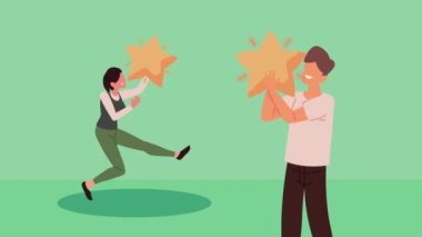 Yıldız karakterli başarılı çift