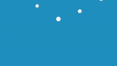 Tıbbi sağlık hapları desenli animasyon