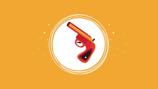 Flare gun kit d'urgence animation — Video