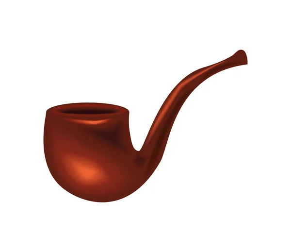 Значок табачной трубы — стоковый вектор