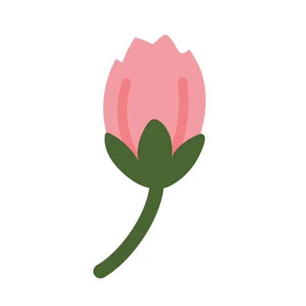 Rose fleur nature — Image vectorielle