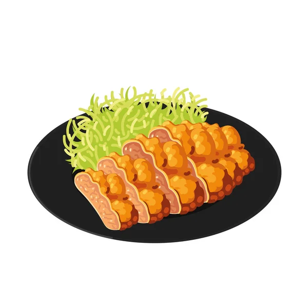 日本の生鮮食品 — ストックベクタ