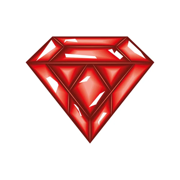 Şifalı kristal elmas — Stok Vektör