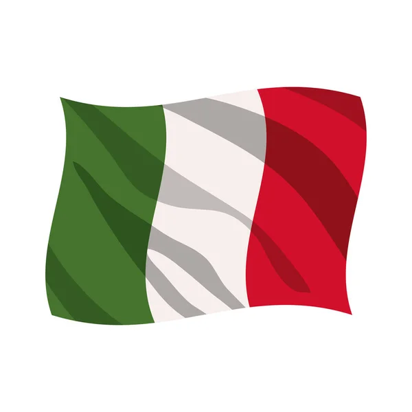 メキシコの旗 — ストックベクタ