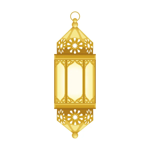 Lanterna arabica tradizionale — Vettoriale Stock