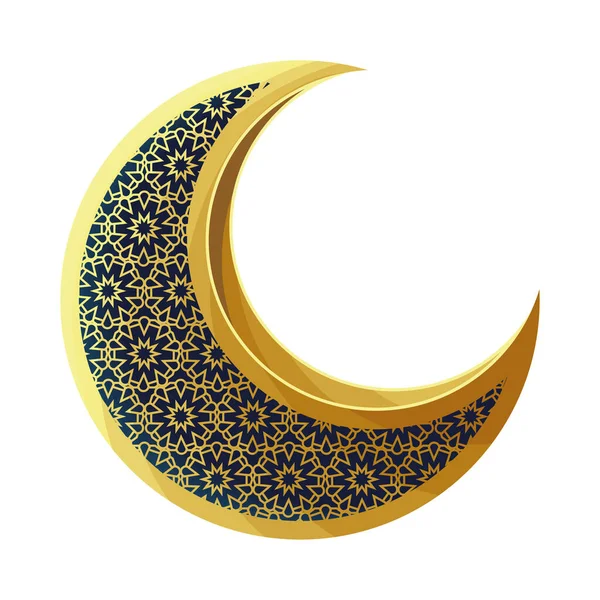 アラビア語の半月 — ストックベクタ