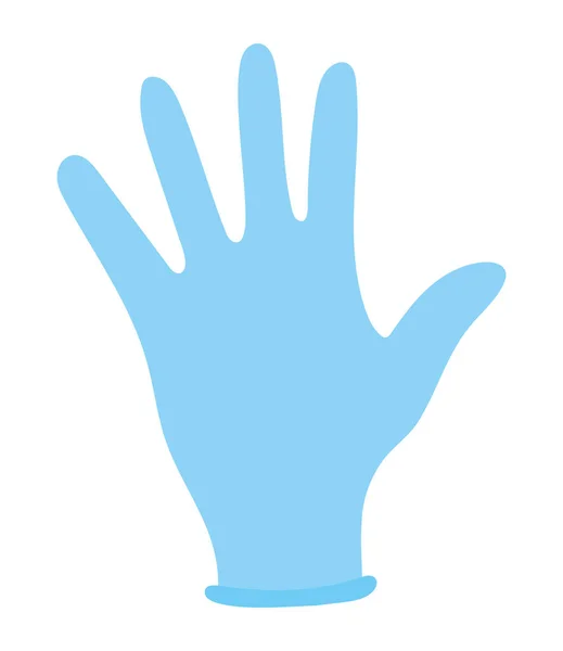 Latex handschoen medisch — Stockvector