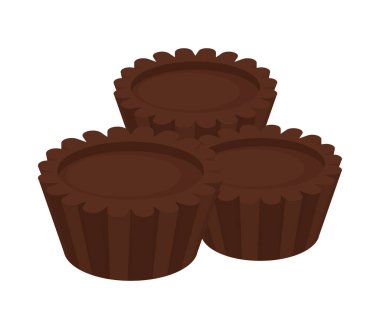 Çikolata cupcakes tatlı