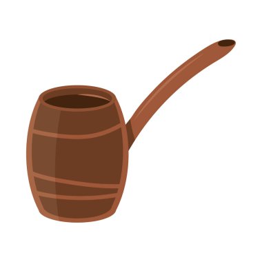 ahşap tütün piposu