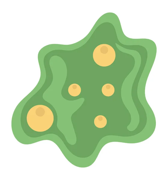 Bacteriemonster icoon — Stockvector