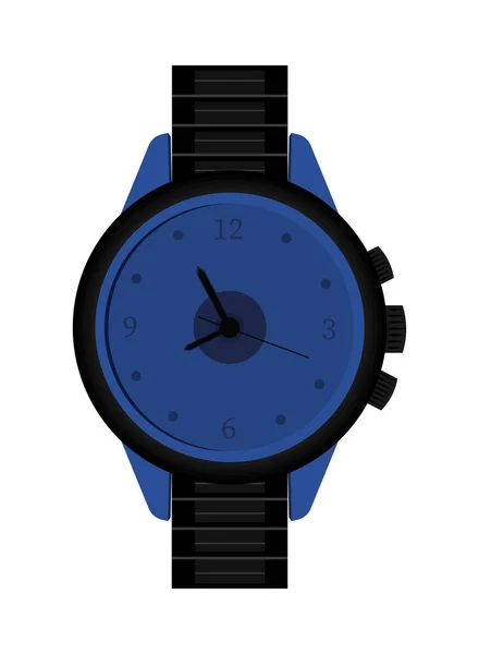 Ikona kruhové hodinky — Stockový vektor
