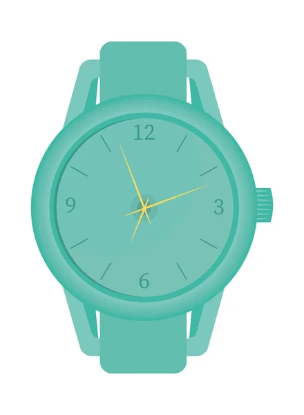 Montre de sport verte — Image vectorielle