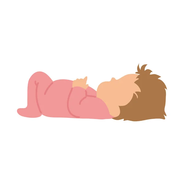 Schattig baby jongen — Stockvector