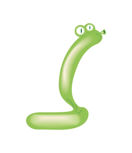 Serpent ballon animal — Image vectorielle