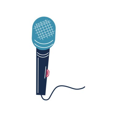 mikrofon vintage simgesi