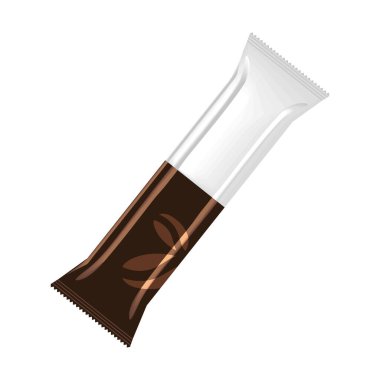 Çikolata paketleme mockup bar