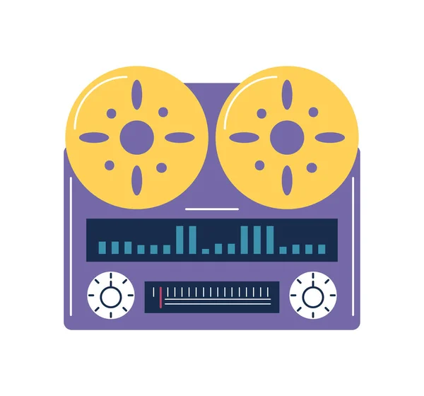 Retro muziek record — Stockvector