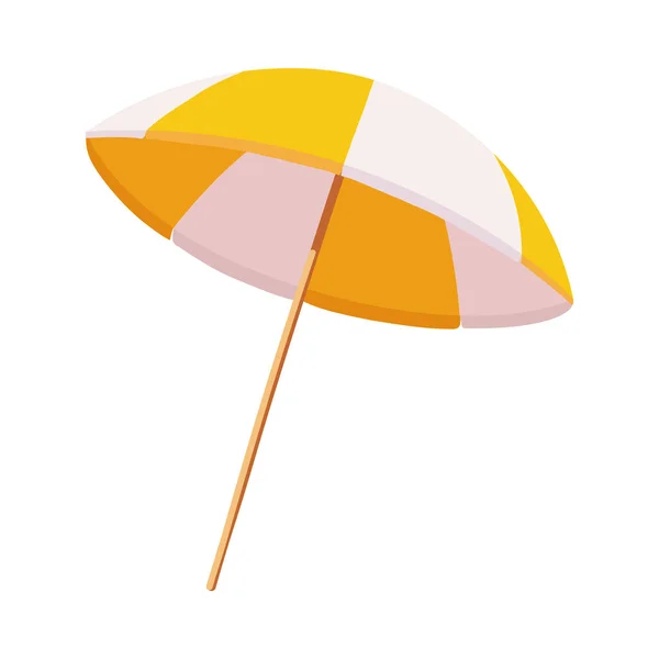 Ikona otwarty parasol — Wektor stockowy