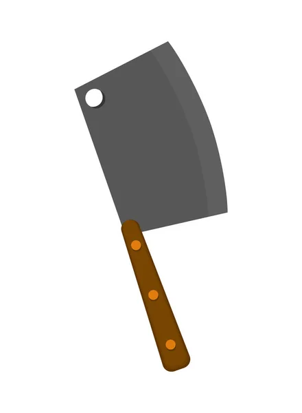 Et bıçağı çatalı — Stok Vektör
