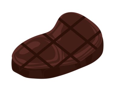 Kızarmış domuz ikonu.