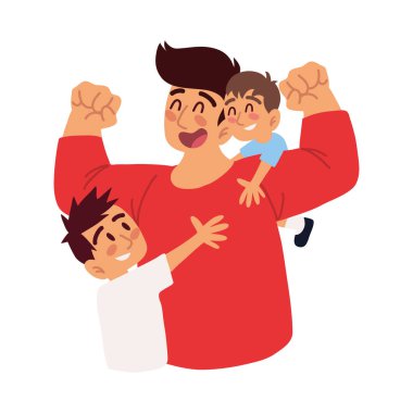 Babam onun çocukları ile