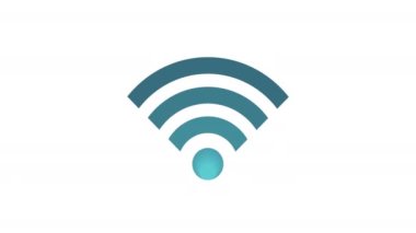 wifi dalgaları sinyal bağlantısı canlandırmasıName